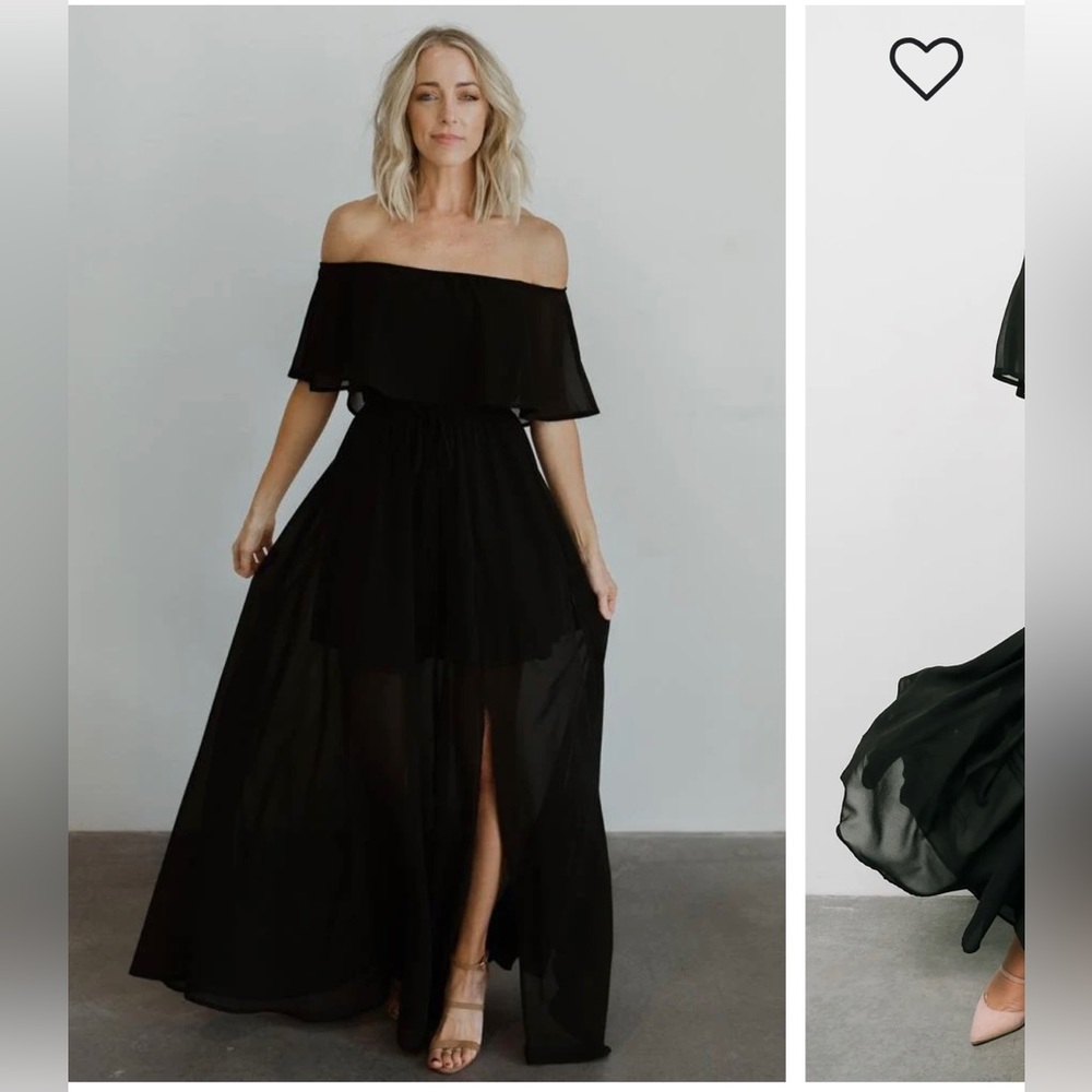 Victoria Off Shoulder Maxi Dress